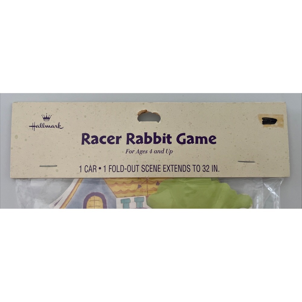 Hallmark Racer Rabbit Game - RARE VINTAGE NEW, SEALED - Picture 5 of 6